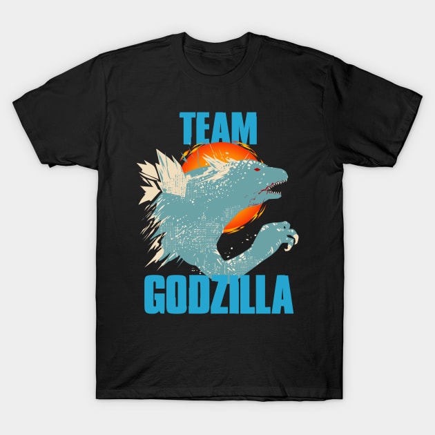 Godzilla vs Kong - Official Team Godzilla T-Shirt by Pannolinno